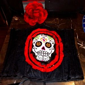 New skull corset & rose